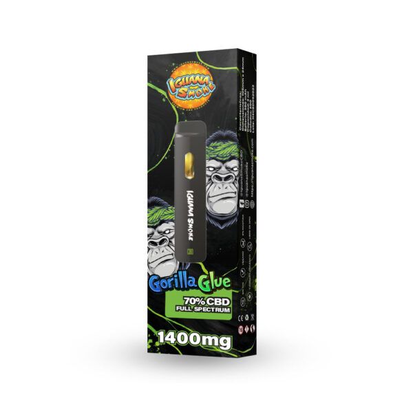 CBD Vaper Iguana Smoke Full Spectrum Gorilla Glue 2 ml.