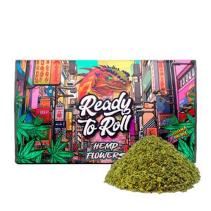 Cbd Ready to Roll Pouch Strawberry Gelato 15 gr. Iguana Smoke