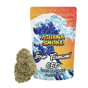 Cbd Sour Tsunami Iguana Smoke