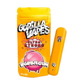 Cbd Vaper Gorilla Grillz 75 % Blublegum 1 ml.