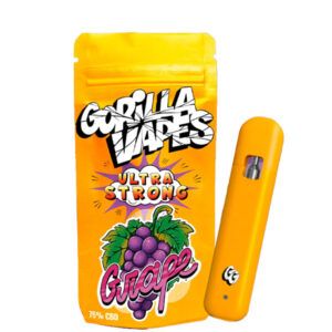 Cbd Vaper Gorilla Grillz 75 % Grape 1 ml.